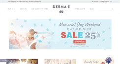 Desktop Screenshot of dermae.com