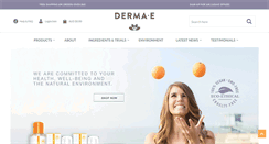 Desktop Screenshot of dermae.com.au