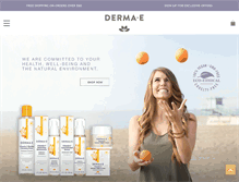 Tablet Screenshot of dermae.com.au